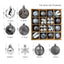 Christmas decoration 6cm electroplated ball plastic ball special-shaped painted Christmas ball gift Christmas tree pendant - Korvel