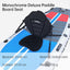 Adjustable padded seat for kayaks, paddleboards, canoes, with backrest, suitable for kayak, canoe, rafts, fishing. - Korvel