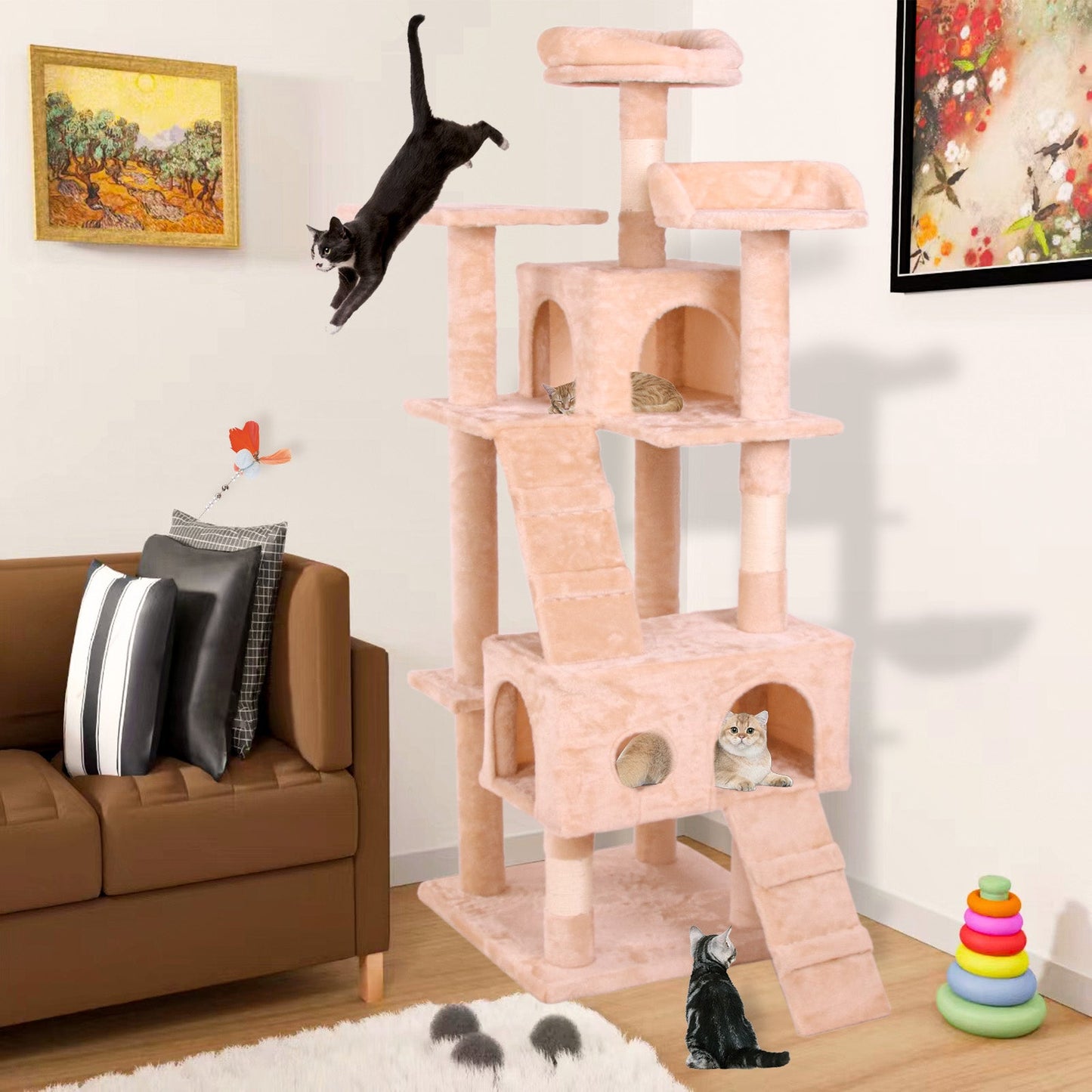 Cat Climbing Frame4 - Korvel