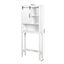 Elegant Over-the-Toilet Storage Cabinet with Adjustable Shelves