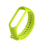 Bracelet en silicone premium pour Xiaomi Mi Band 3-7