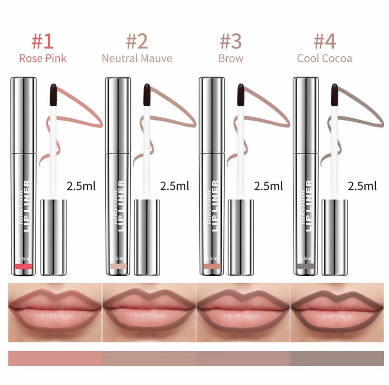 PeelLip Stain Set - Bold Lip Definition