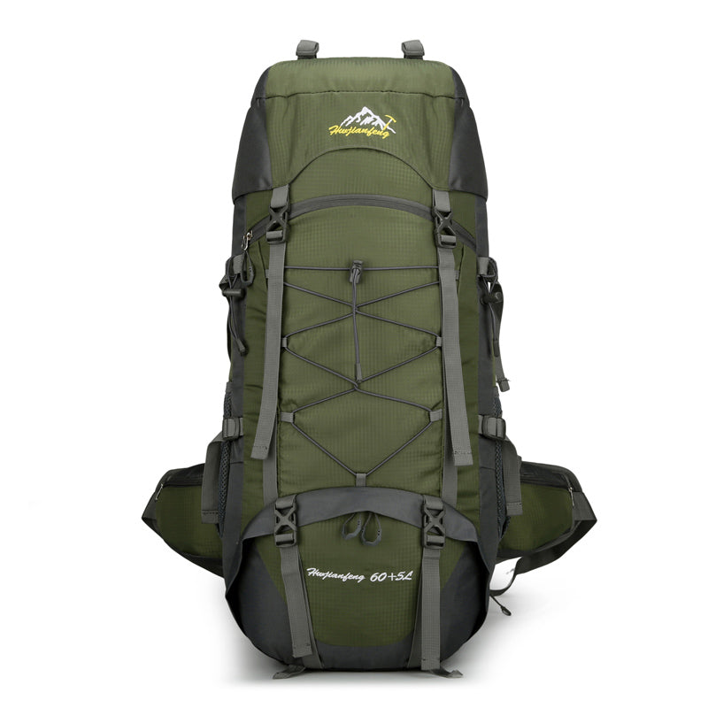 Mochila de Senderismo Impermeable Premium de 65L para Aventureros