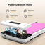 Portable Under-Desk Treadmill with Remote LED Display - Pink