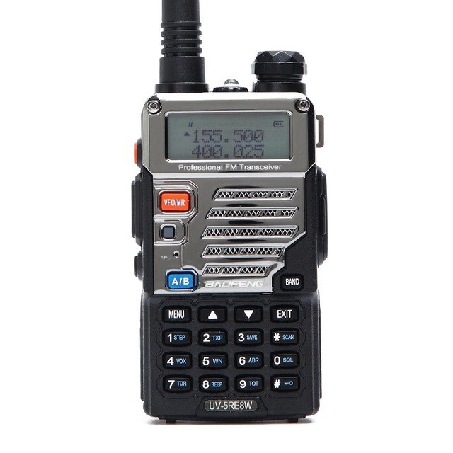 BaoFeng UV-5RE 8W Powerful Walkie Talkie 10km Dual Band UV5RE 2 way Radio VOX Flashlight Long Range Portable Hunting Ham Radio - Korvel