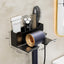 Wall-Mounted Hair Dryer Cover - No Holes Required