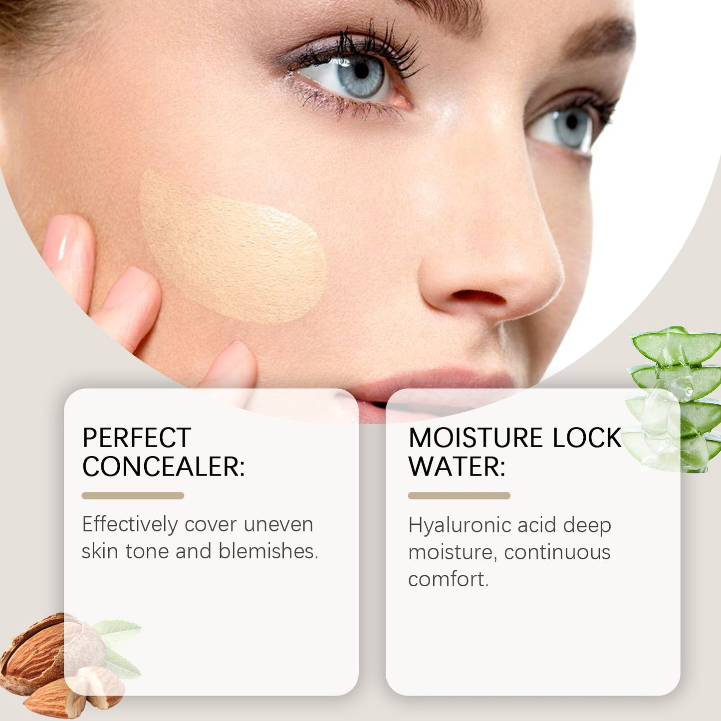 Warm Change Concealer Foundation for a Flawless Finish