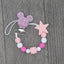 Silicone Beads Pacifier Clip for Infants and Toddlers