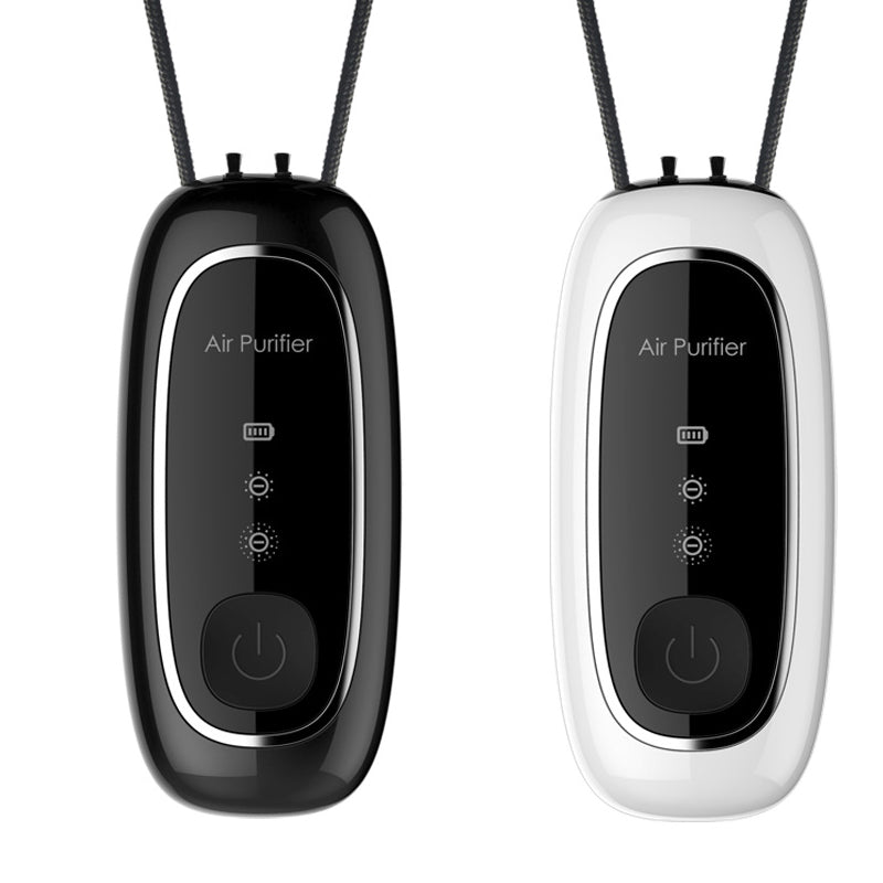 Negative ion air purifier neck hanging portable small fresh machine portable air purifier smoking - Korvel