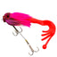 Palisandro Baby Rat Swimbait Bucktail - Muskie/Pike Lure, Hand - tied Deer Hair, Solid Body Fishing Rig - Korvel