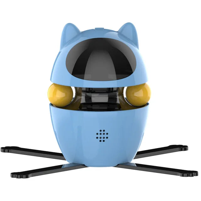 Chasing Exercising Laser Toy USB Rechargeable 4-in-1 Cat Toys Indoor Electric Interactive Toys with Ball  Pet cat Teasing cats - Korvel
