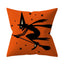 Trick or treat/pumpkin Cushion Cover 45*45cm Happy Halloween Throw Pillow Cover Happy Fall Y'all ghosts Horror Pillowcase - Korvel