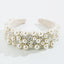 New Heavy Industry Pearl Hair Ornament Women's Wide brim Korean version Net Red Washing Head Band Hair Ornament - Korvel