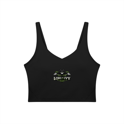 Soutien-gorge de yoga à col en V pour femmes Loki & Ivy