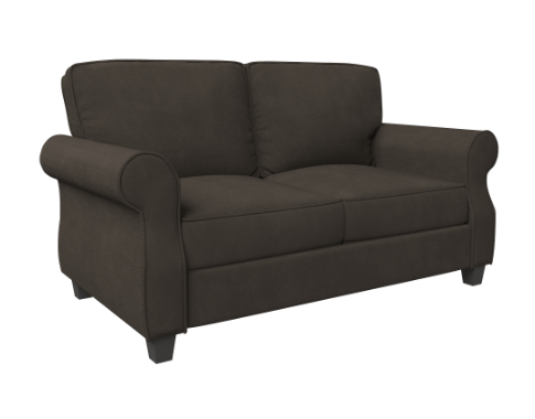 Sofa with Solid Wood Frame,, Comfy Sofa Couch with Extra Deep Seats, Modern 2 Seater Sofa, for Living Room Apartment Lounge - Korvel