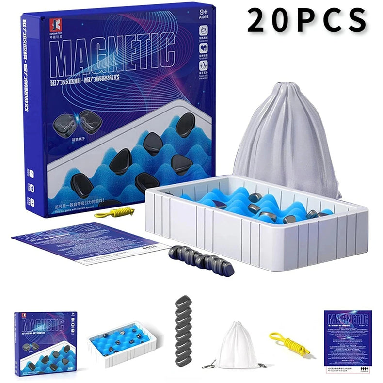 Juego de Ajedrez Magnético - Juego de Estrategia Atractivo para Todas las Edades