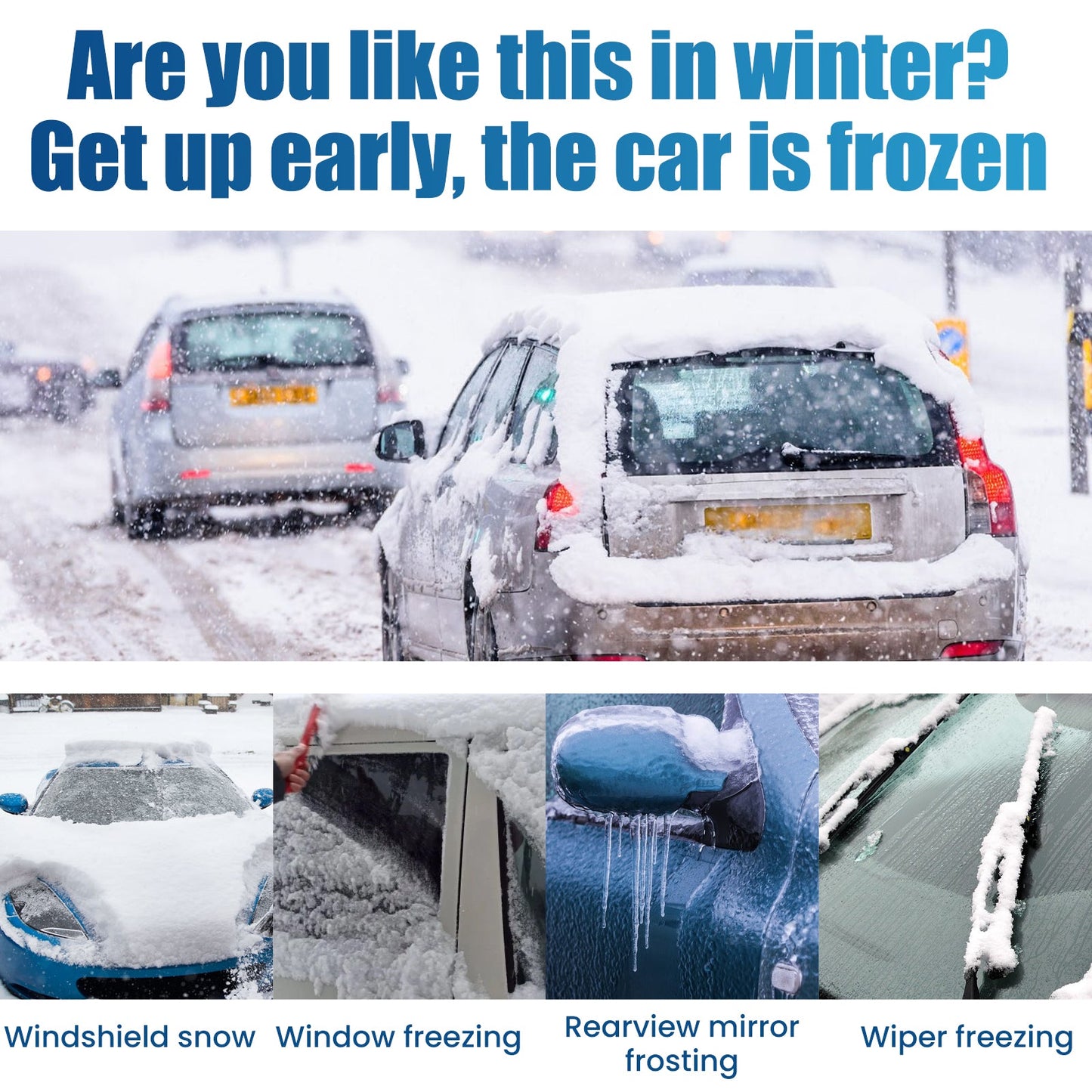 Premium Quick Melting Snow Remover for Windshields