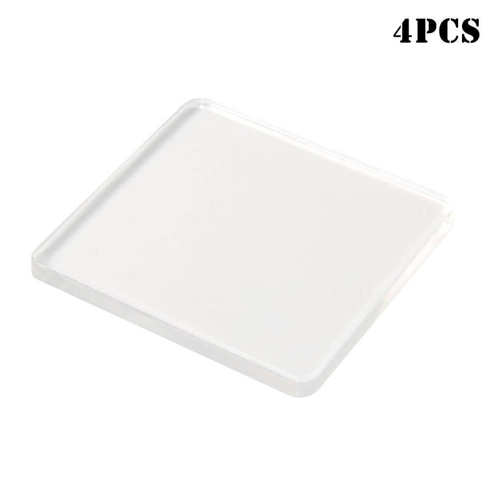 4 Pcs Almohadillas Antideslizantes para Electrodomésticos y Muebles