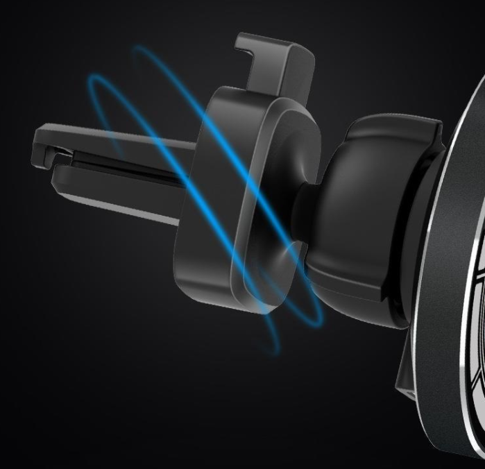 Chargeur de voiture magnétique rapide 15W avec support pour téléphone et support magnétique