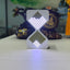 Cyber-style LED electronic sand timer: gravity-sensing, 1-30min countdown, tech decompression toy - Korvel
