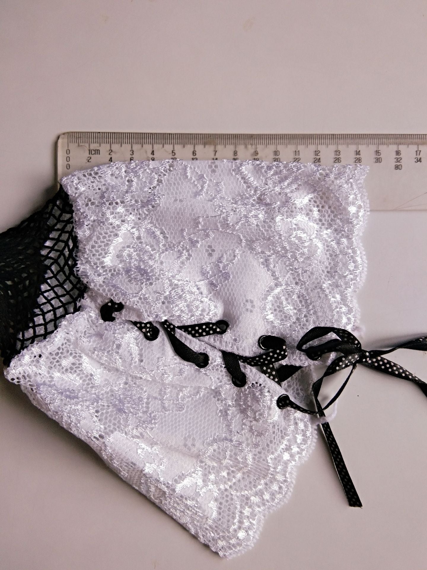 Chaussettes en filet longues à dentelle élargie BEILEISI