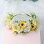 Diadema de Flores con Rosa Grande para Looks Elegantes