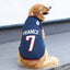 Pet Small Medium and Large Dogs Fadou Cat Teddy Golden Hair Samo Dog Clothes Vest - Korvel