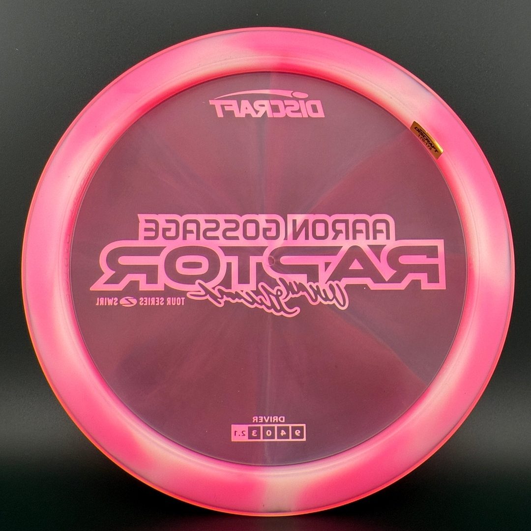 Z Swirl Raptor - Aaron Gossage 2025 Tour Series Disc
