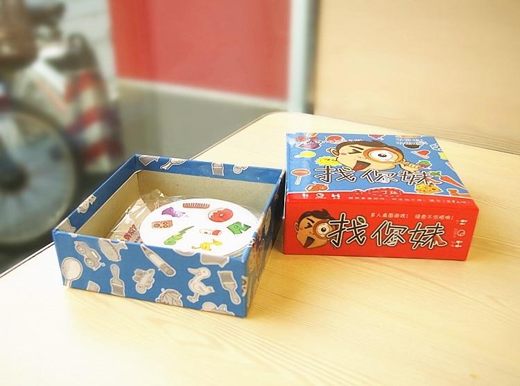 Spot It Dobble Find It Board Game for Children Funny with Family Gathering Good Paper Quality Card Game - Korvel