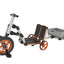 Buildable Kit 20 in 1 Kids Go Kart Set, Suitable for 1 to 8 Years Old, Two Wheel Bike, Three Wheel Bike - Korvel