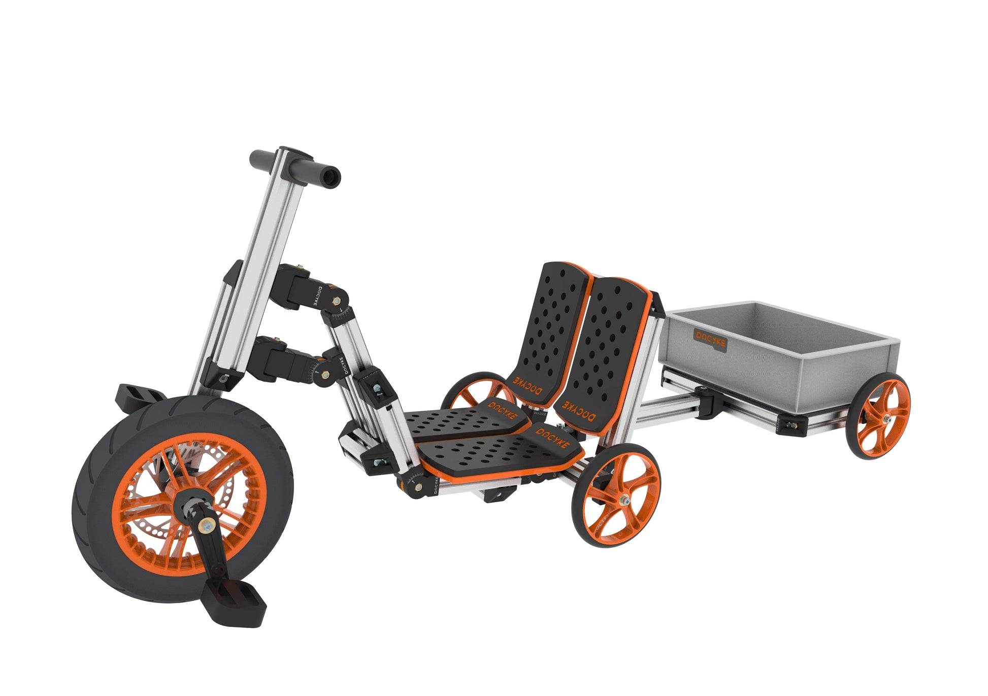 Buildable Kit 20 in 1 Kids Go Kart Set, Suitable for 1 to 8 Years Old, Two Wheel Bike, Three Wheel Bike - Korvel