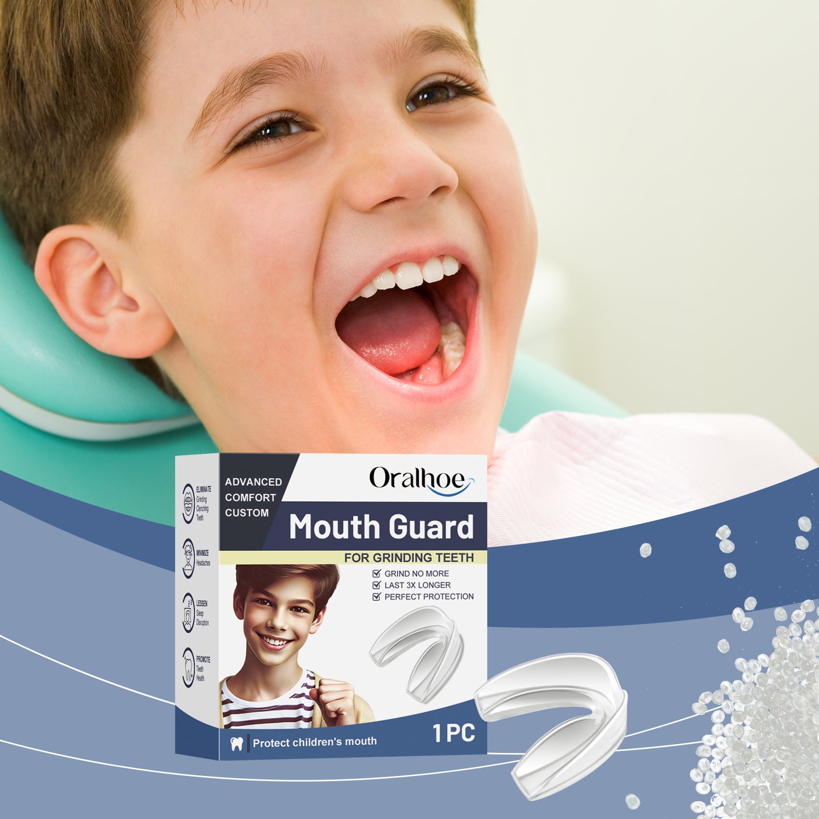 Children's Dental Guard Protects Children's Sleep At Night Dental Beauty Aesthetic Care Set - Korvel