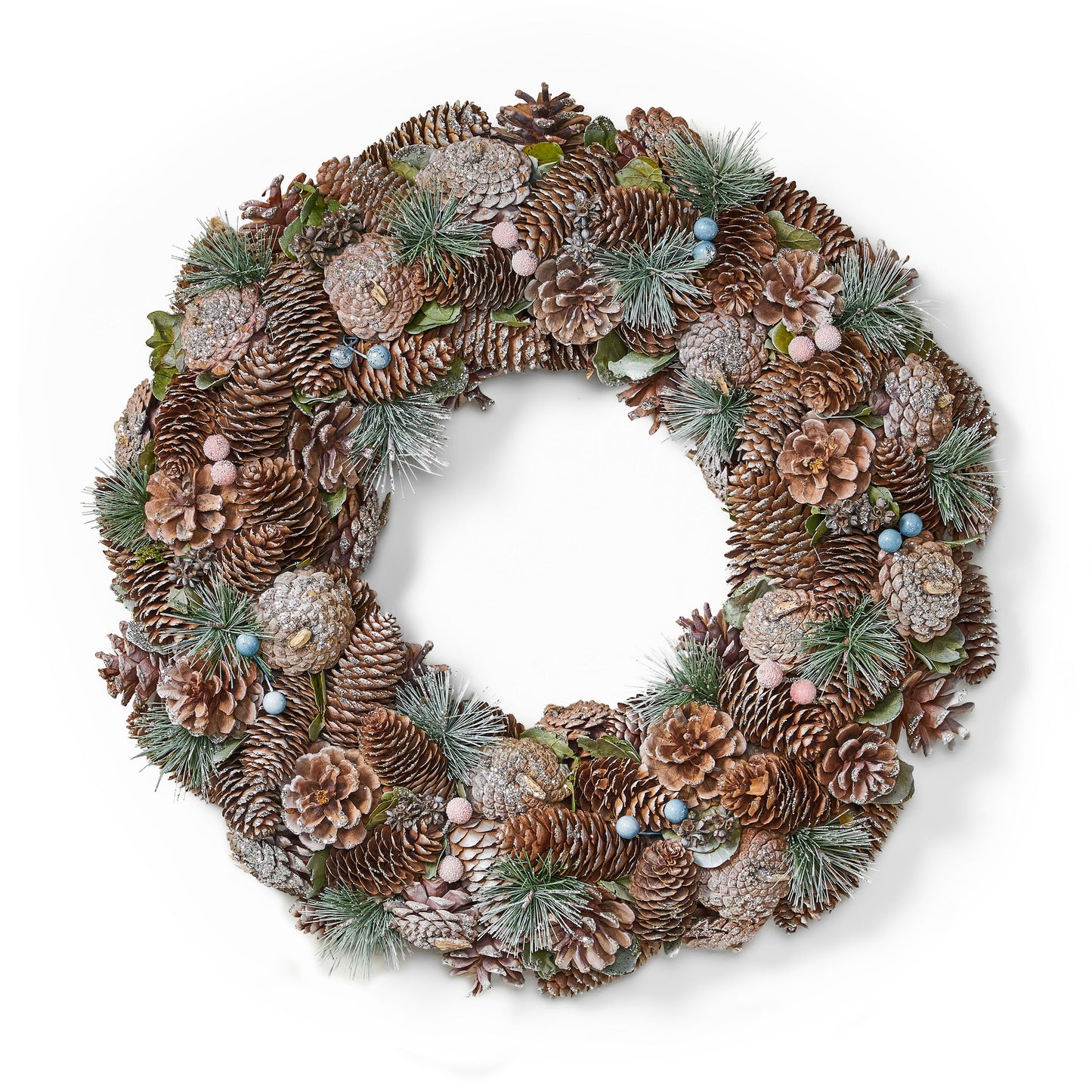 18.5'' PINE CONE WREATH - Korvel