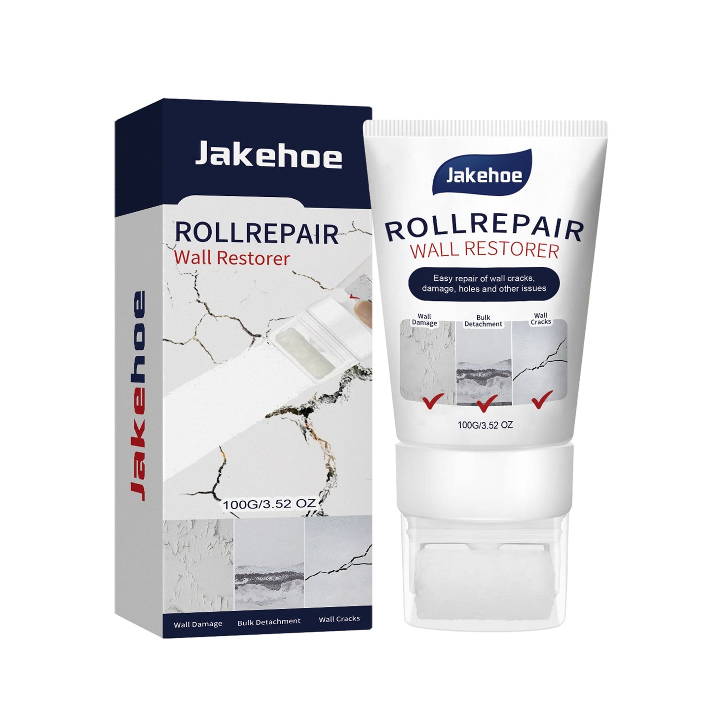 Wall Repair Paste Household White Wall Renovation Repair Paste Moisture Resistant Mildew Waterproof Interior Wall Repair - Korvel