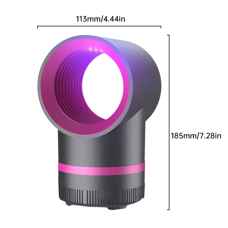 2025 Electric Mosquito Lamp, Outdoor Fly Catcher, USB-Powered, Portable Silent Insect Killer - Korvel