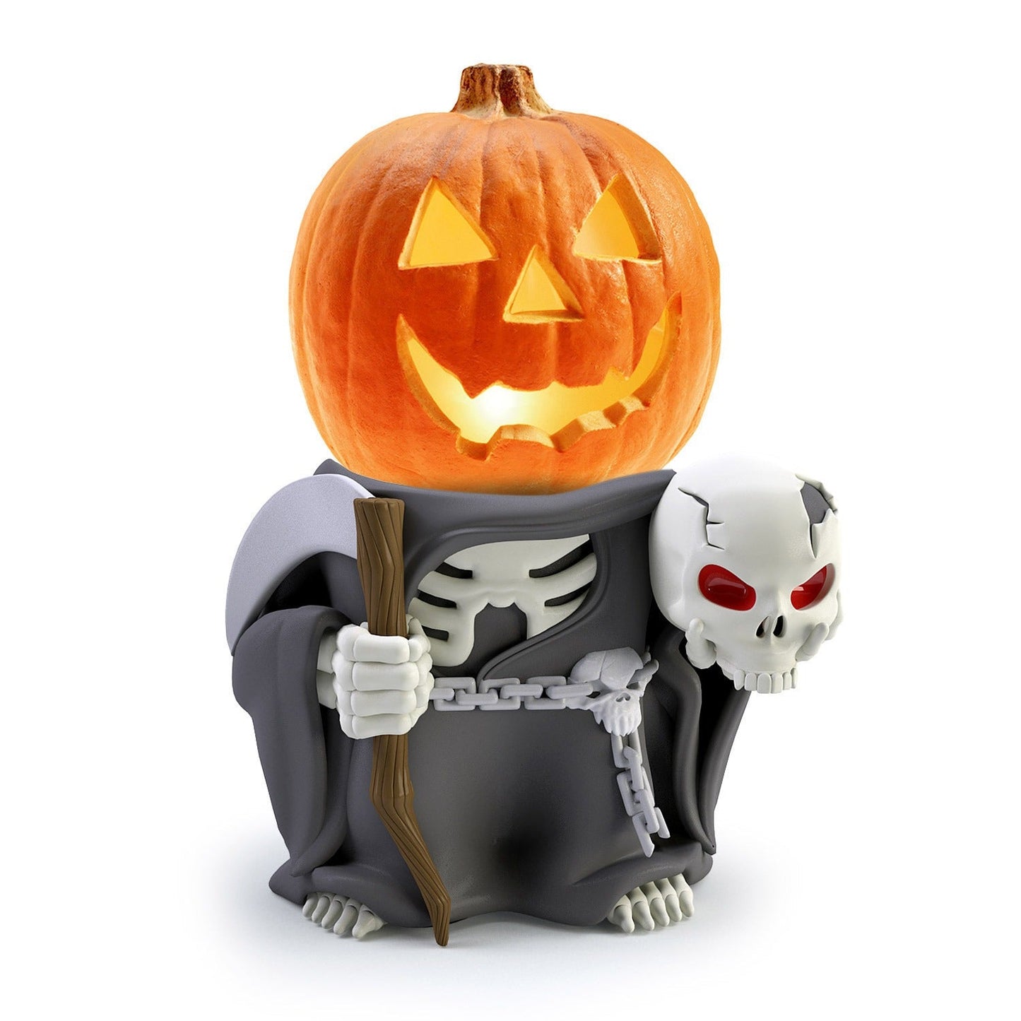 Luminous Pumpkin Knight Garden Ornament