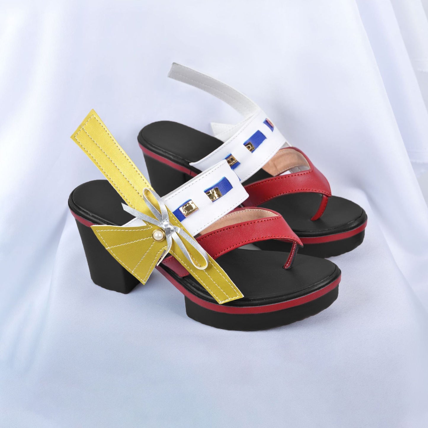 Genshin Impact Eight Gods Cosplay Costume Shoes