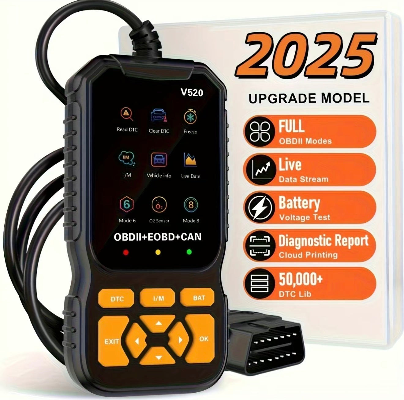 DriveSense OBD2 Scanner - Advanced Vehicle Diagnostic Tool