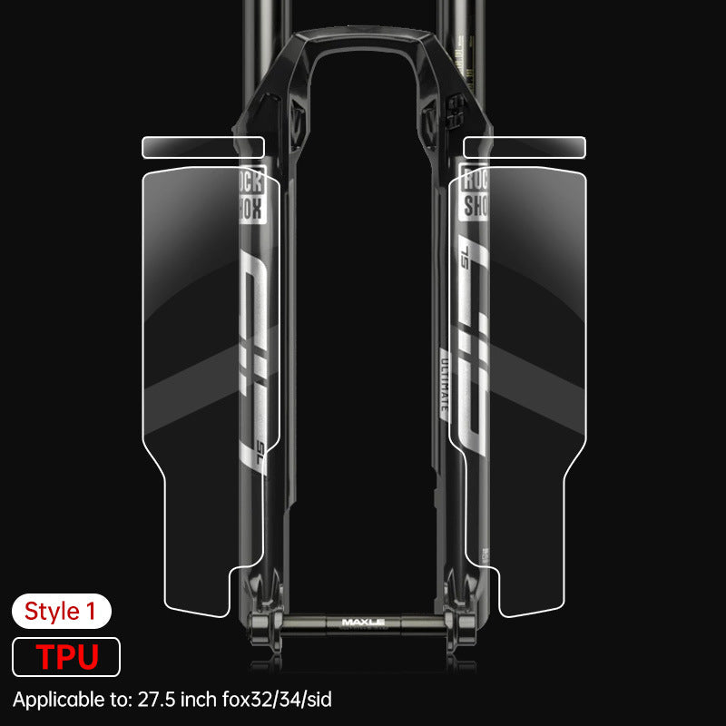 Autocollants de protection pour fourche de vélo premium