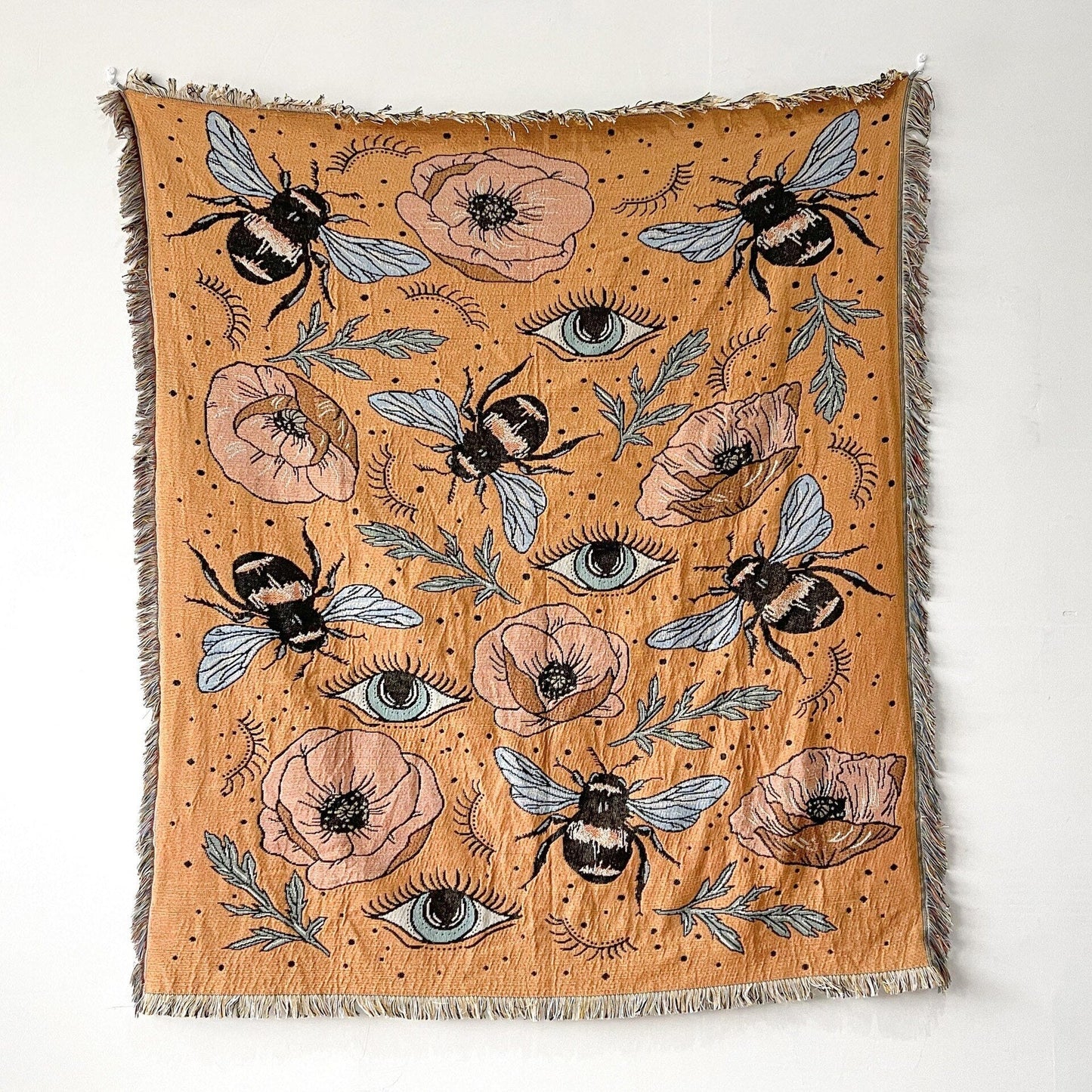Evil Eye Beach Blanket Fashion Towel Camping Mat Picnic Rug Demon Eye Home sofa Throw Blanket Camp Tent Outdoor Deco - Korvel