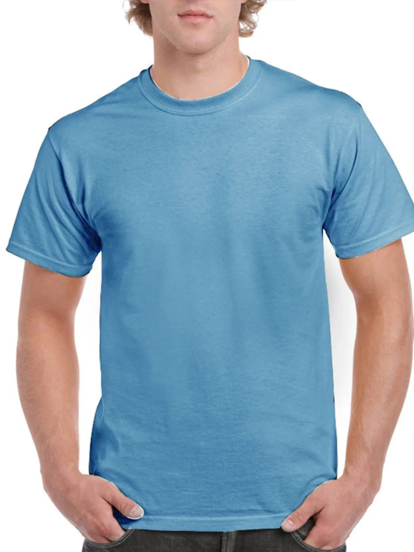 Men's Classic Crew Neck Cotton T-Shirt