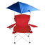 GBruno Foldable Beach Chair with Canopy