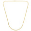 Chaîne Ice Barrel en Or Jaune 14k - 2,70 mm