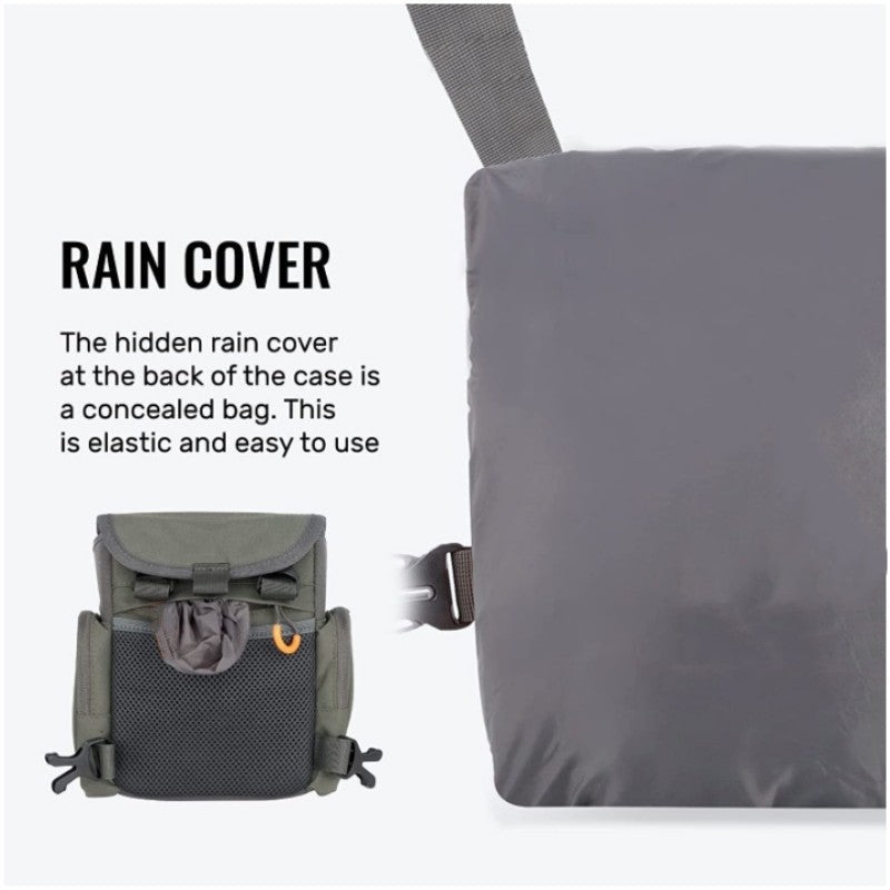 Adjustable Camouflage Binoculars Chest Pack for Outdoor Adventures