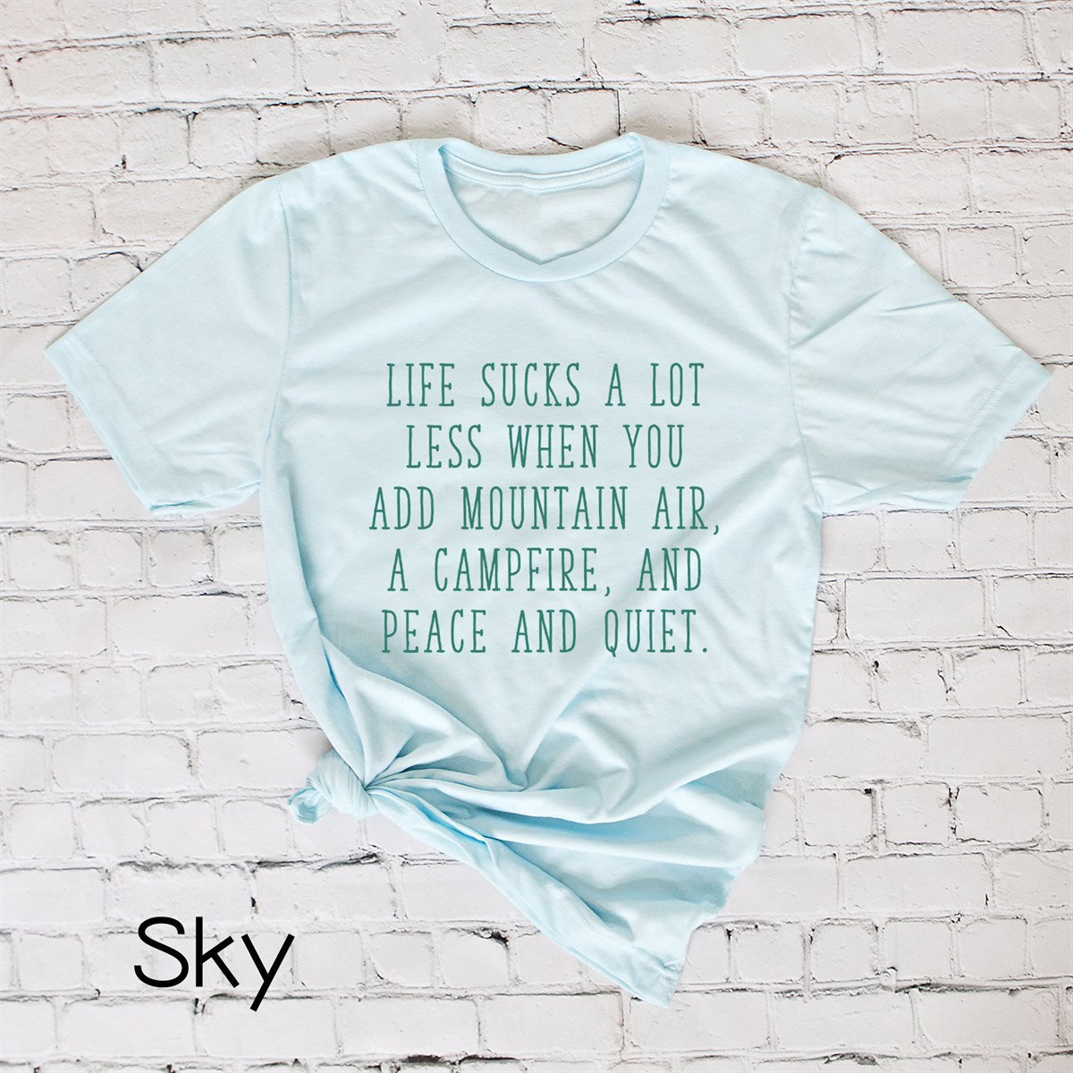 Life Sucks Less Tee