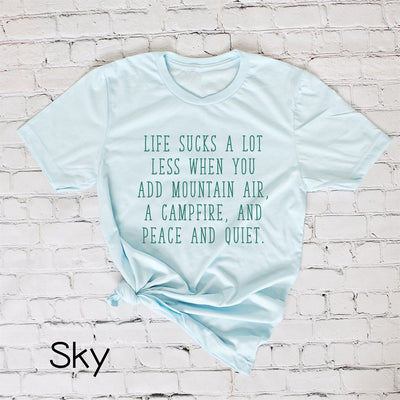 Life Sucks Less Tee
