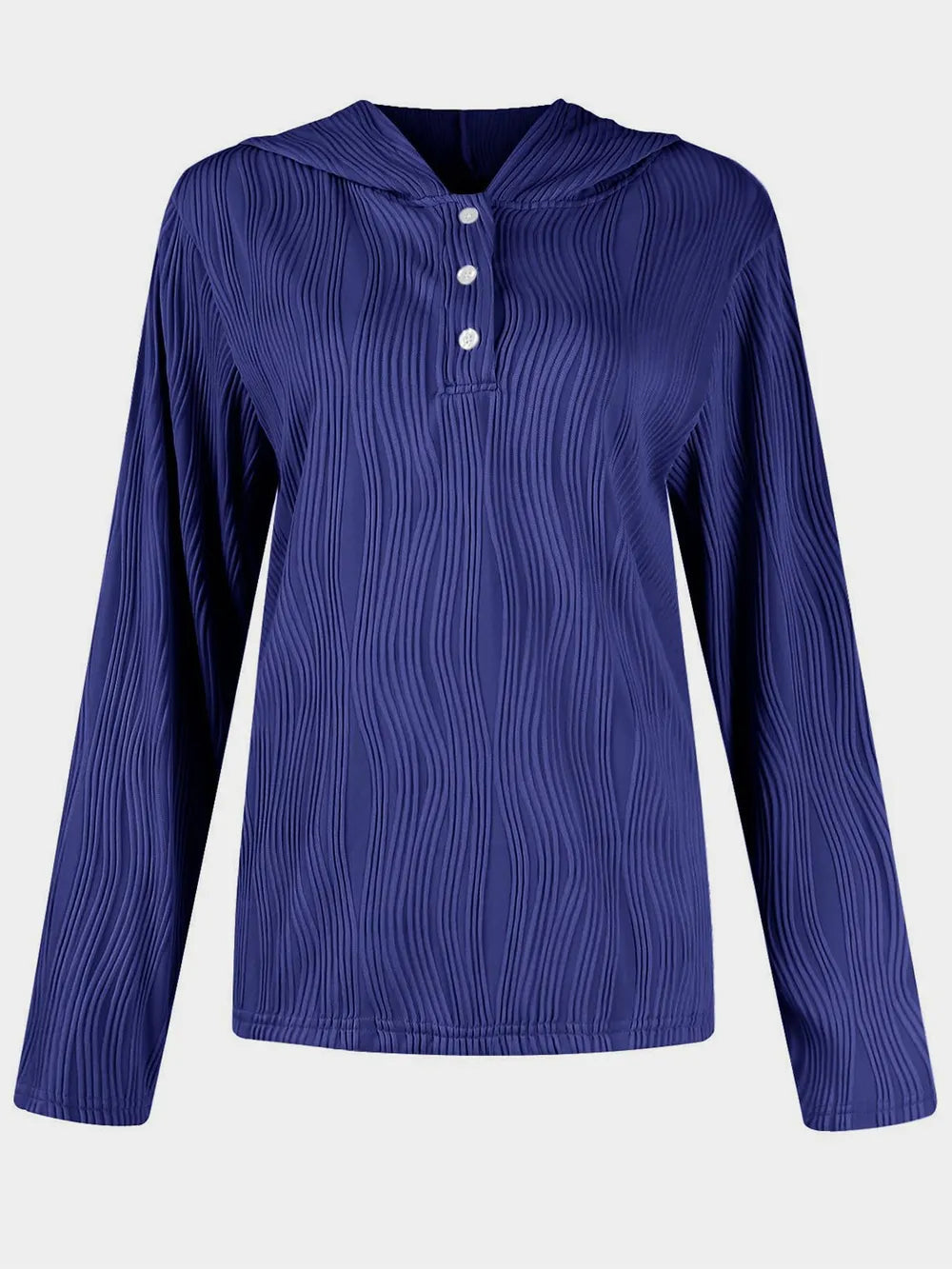 Sudadera de Manga Larga Texturizada