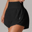 Shorts Actifs Taille Haute avec Poches