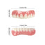 Silicone Upper/Lower False Teeth Perfect Laugh Veneers Dentures Paste Oral Hygiene Tools Fake Teeth Instant Smile Teeth Cosmetic - Korvel