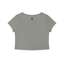 Camiseta corta ajustada de color sólido para mujer Loki & Ivy